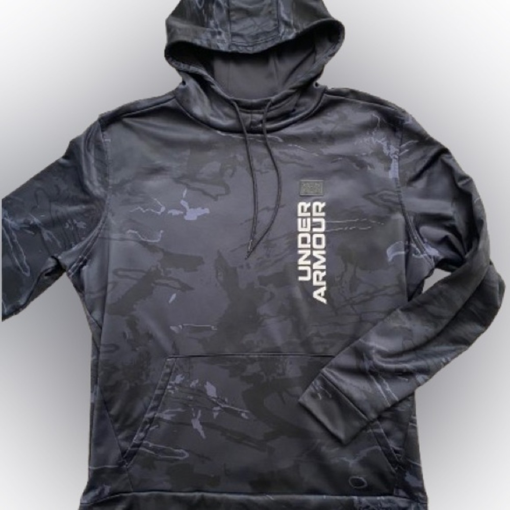 Men’s Under Armour Black Camo Hoodie